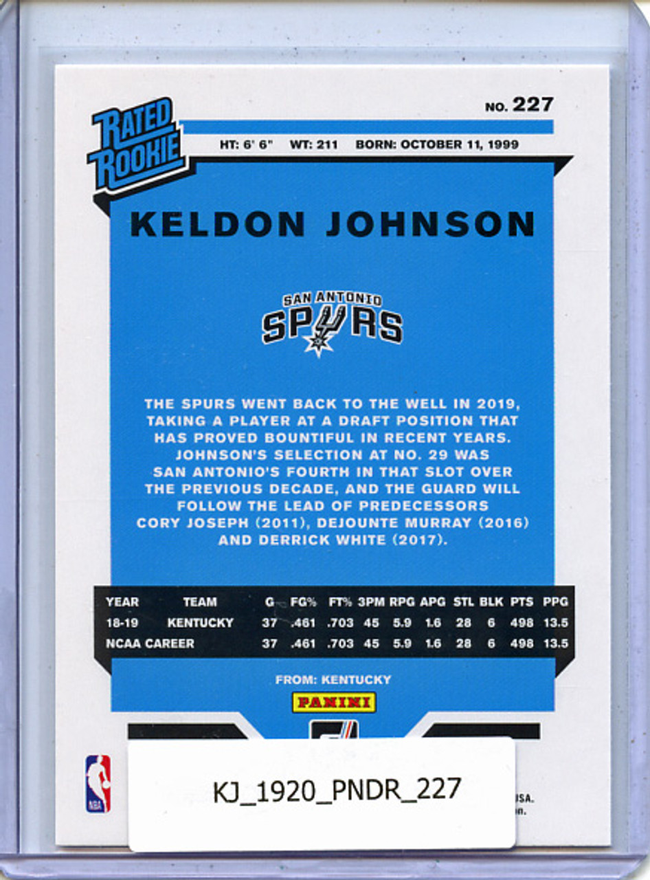 Keldon Johnson 2019-20 Donruss #227