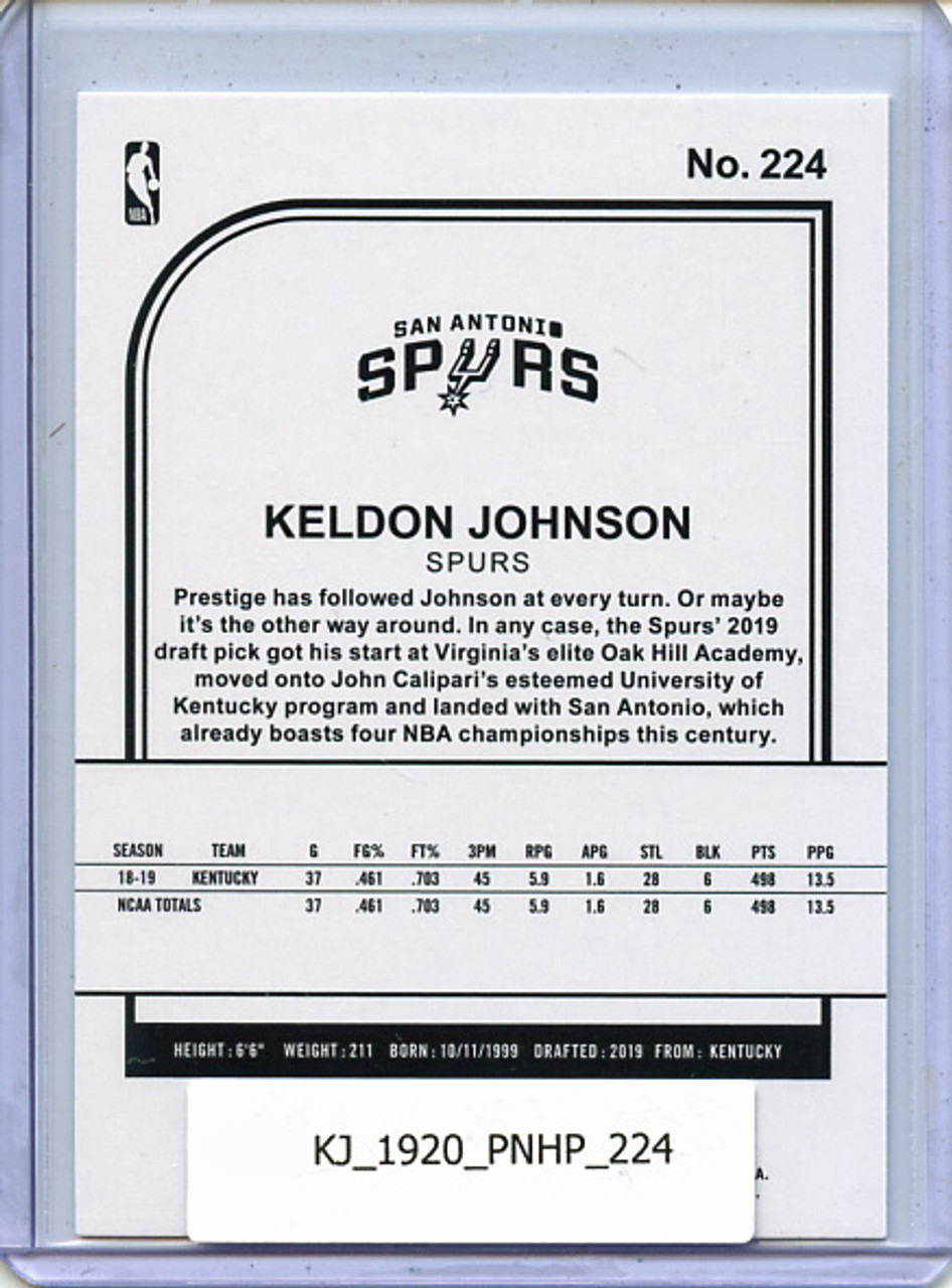 Keldon Johnson 2019-20 Hoops #224