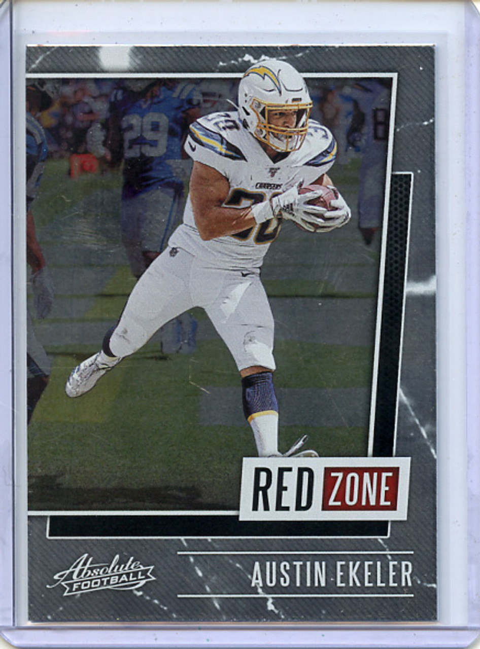 Austin Ekeler 2020 Absolute, Red Zone - Missing Card Number