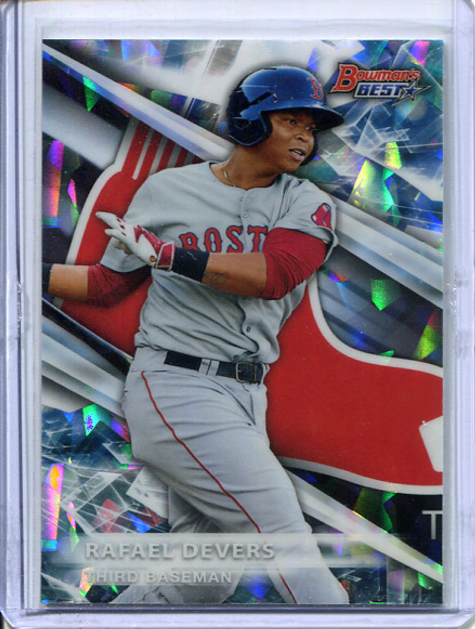 Rafael Devers 2016 Bowman's Best, Top Prospects #TP-11 Atomic Refractors