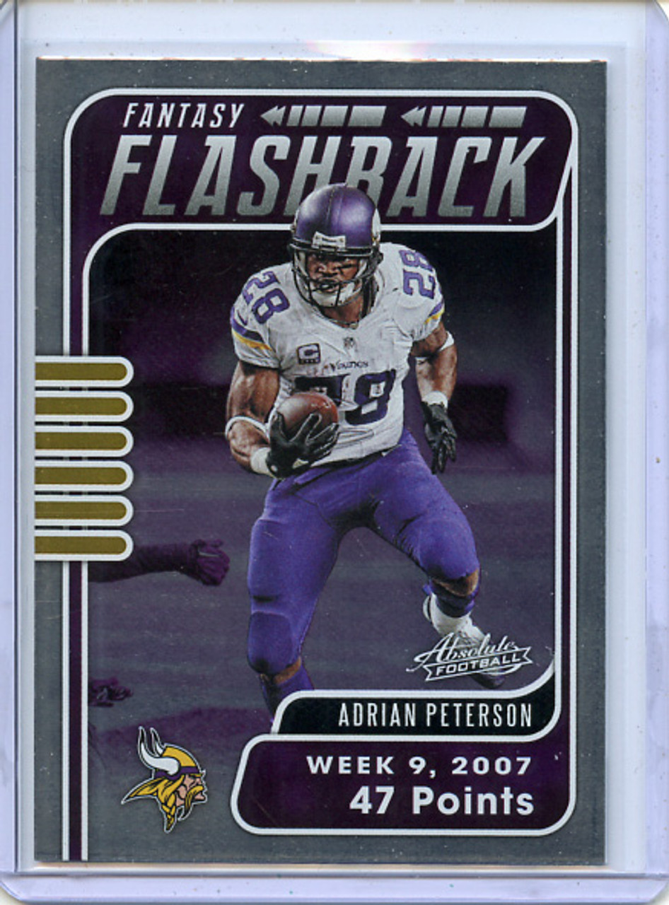 Adrian Peterson 2020 Absolute, Fantasy Flashback #FF-AP