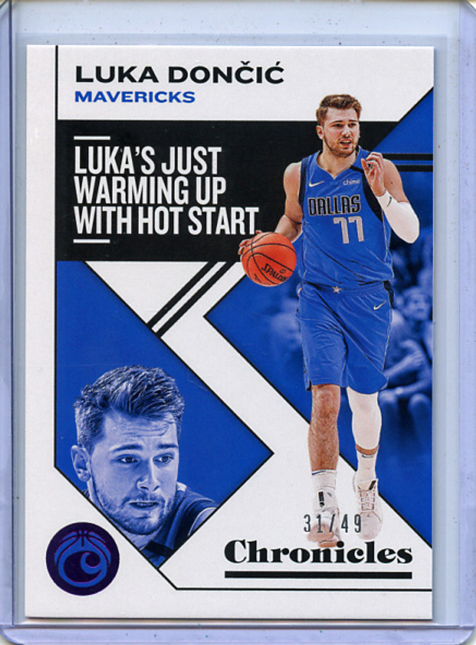 Luka Doncic 2019-20 Chronicles #15 Purple (#31/49)