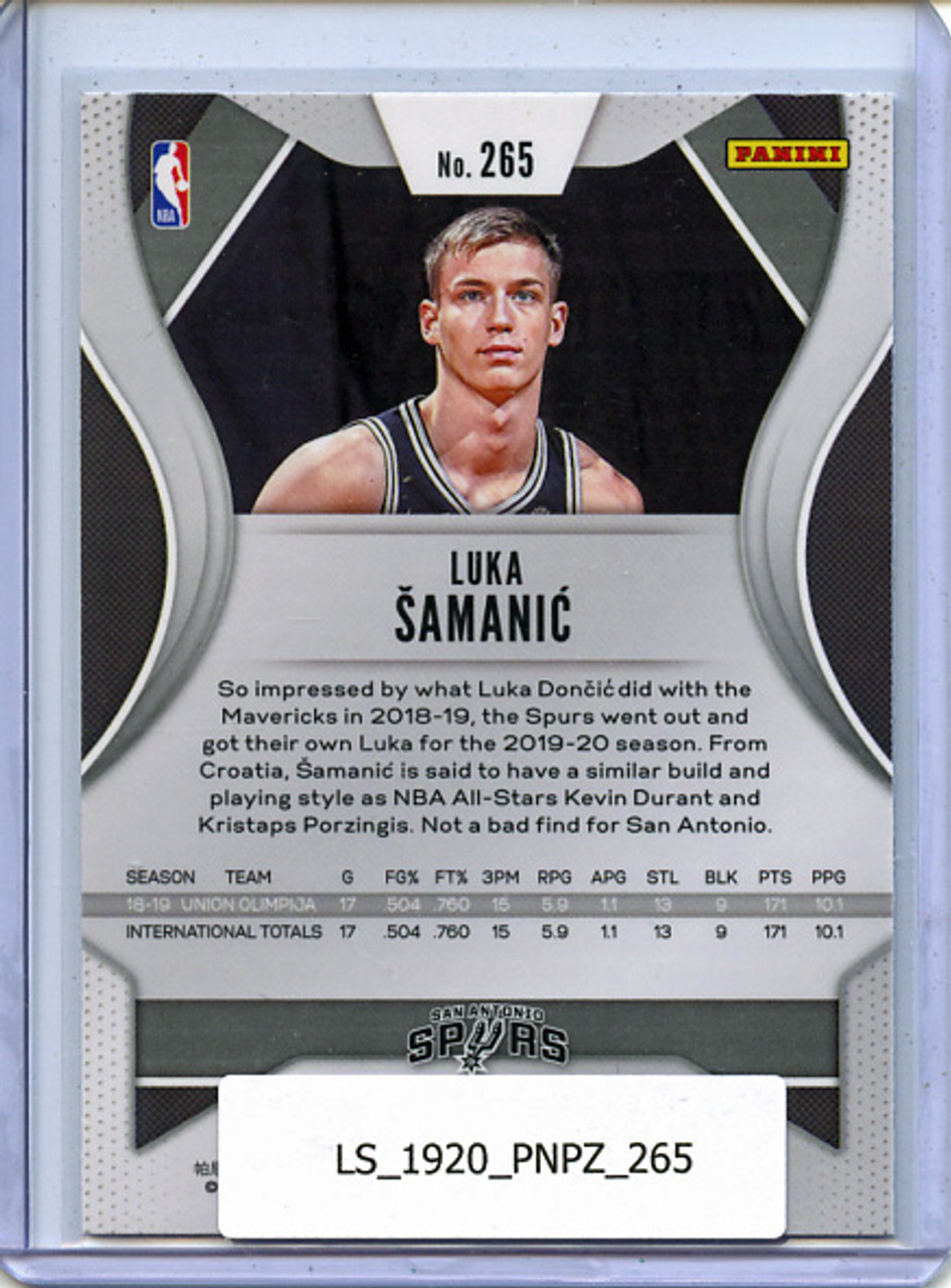 Luka Samanic 2019-20 Prizm #265