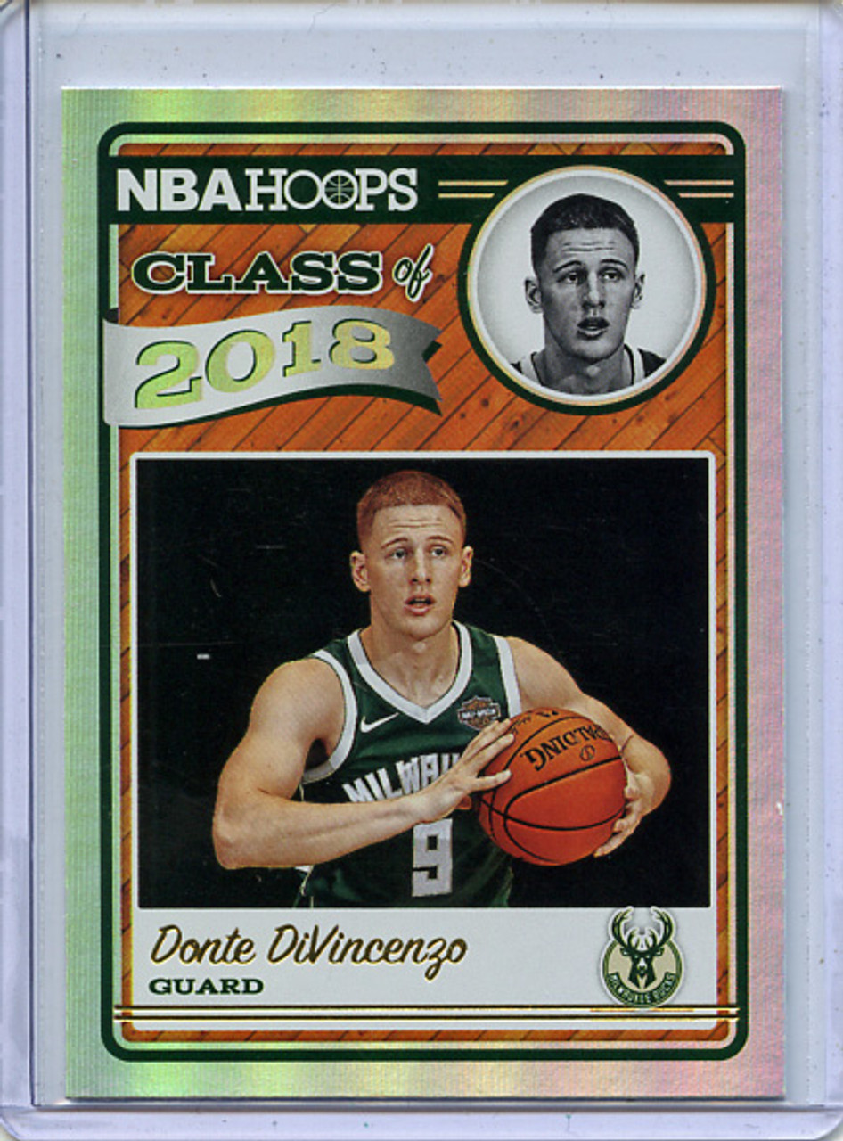 Donte DiVincenzo 2018-19 Hoops, Class of 2018 #15 Holo