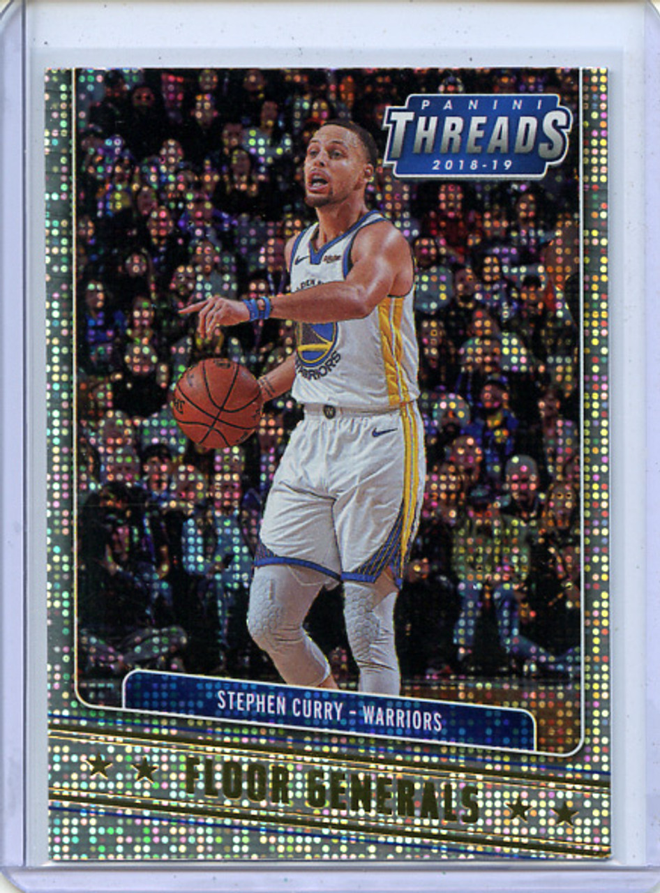 Stephen Curry 2018-19 Threads, Floor Generals #19 Dazzle