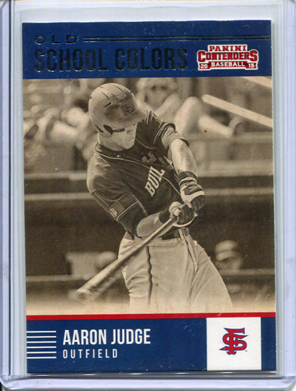 Aaron Judge 2015 Panini Contenders, Old School Colors #23