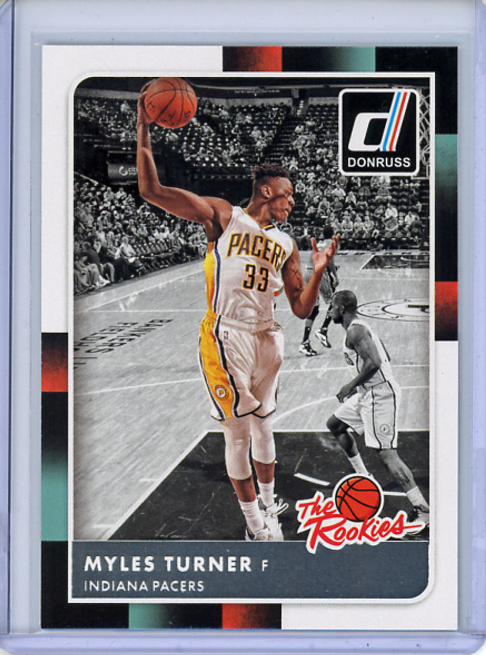 Myles Turner 2015-16 Donruss, The Rookies #19