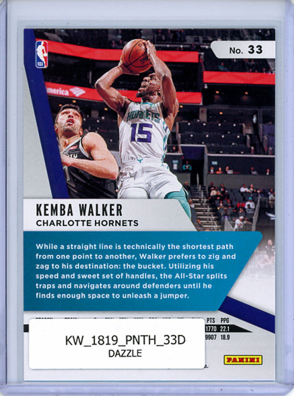 Kemba Walker 2018-19 Threads #33 Dazzle