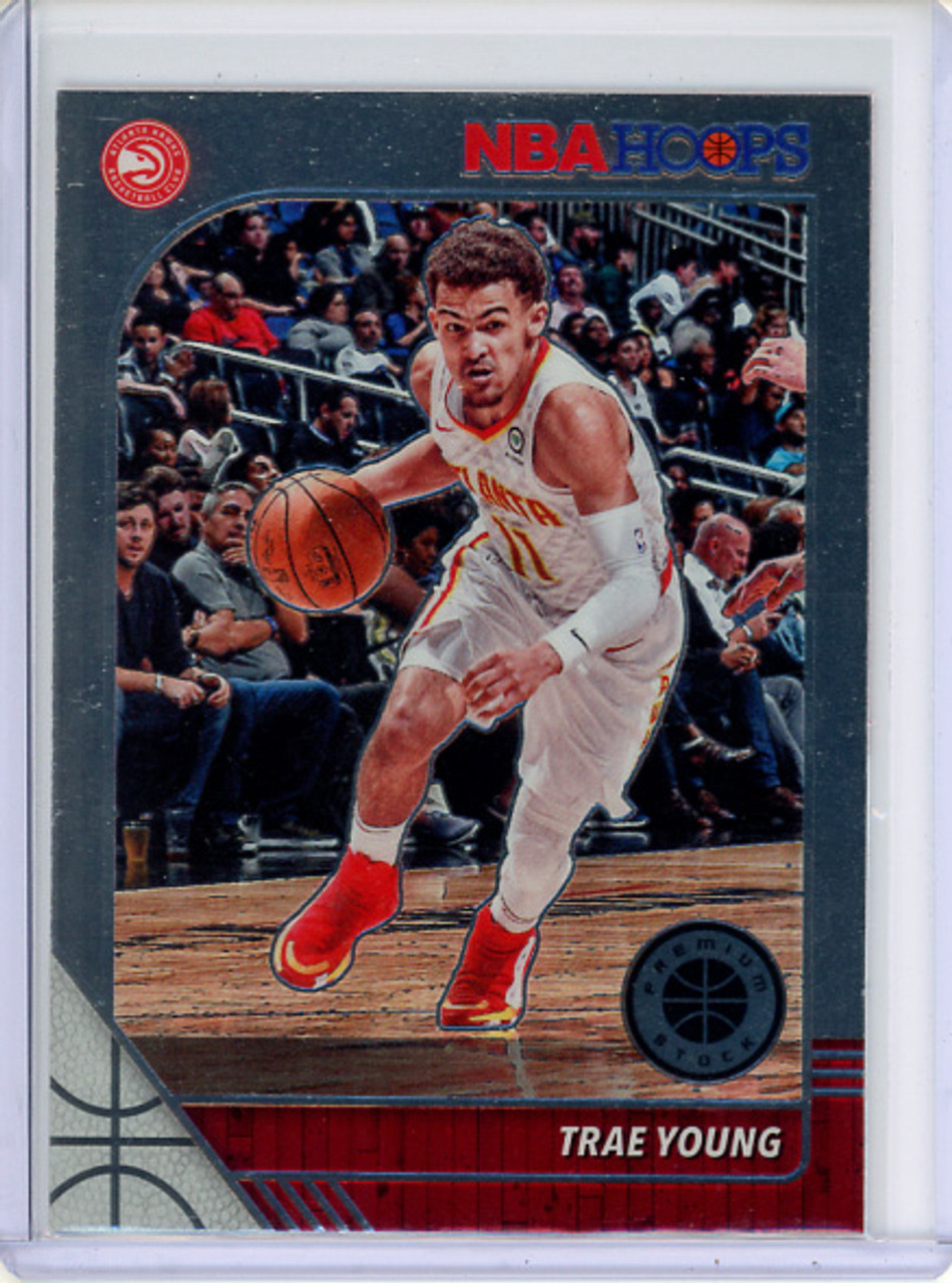 Trae Young 2019-20 Hoops Premium Stock #1