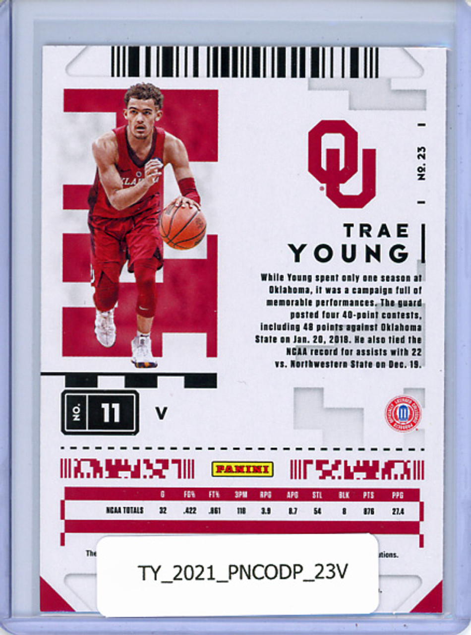 Trae Young 2020-21 Contenders Draft Picks #23 Variations