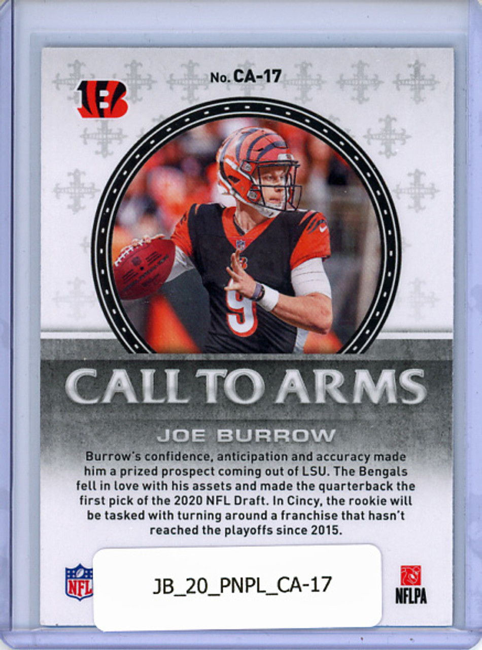 Joe Burrow 2020 Playoff, Call to Arms #CA-17