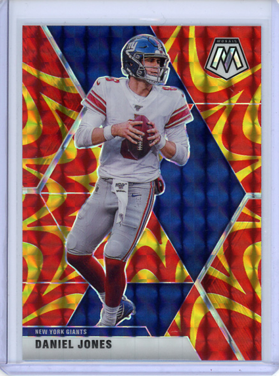 Daniel Jones 2020 Mosaic #151 Gold Reactive