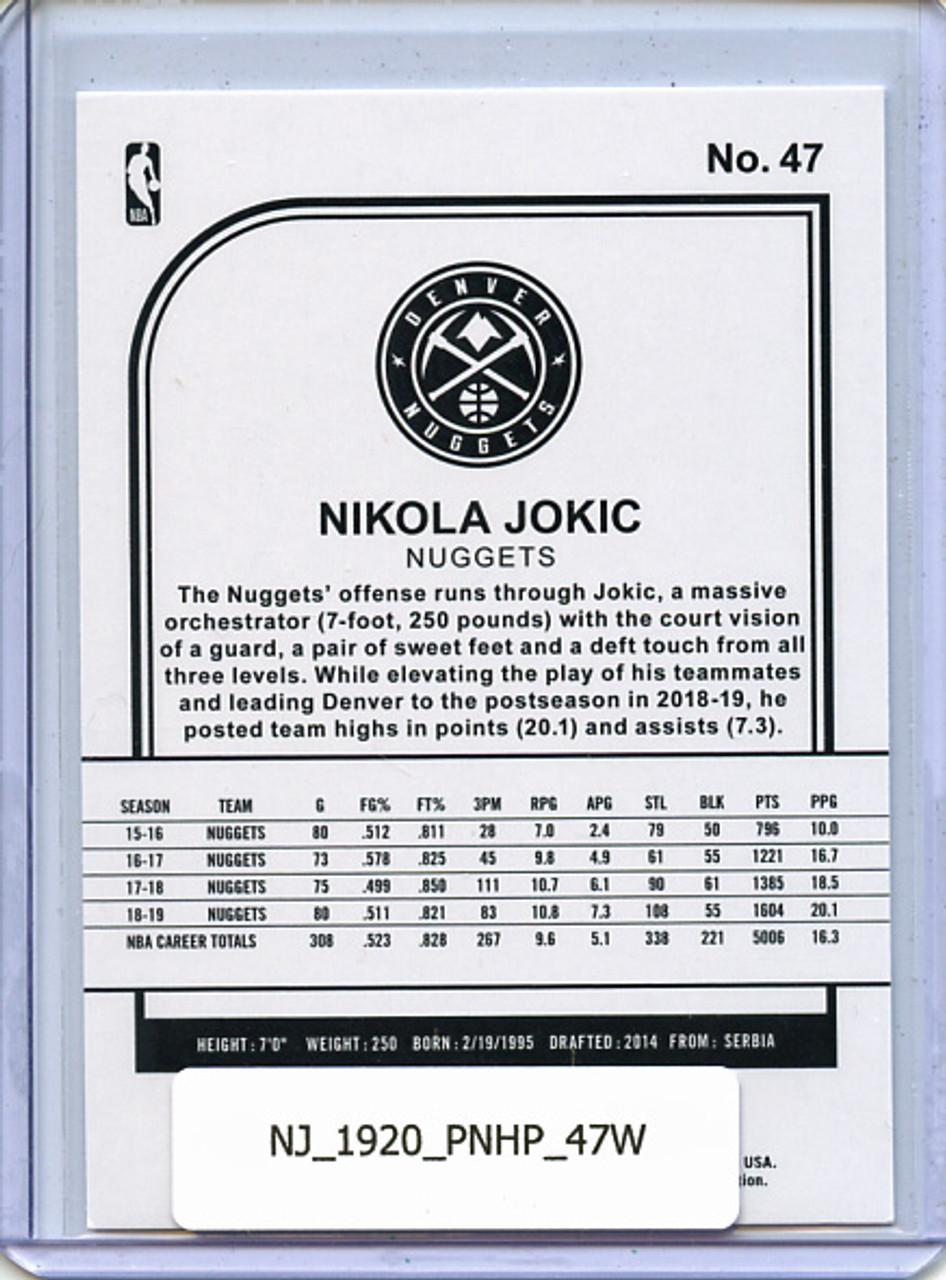 Nikola Jokic 2019-20 Hoops #47 Winter