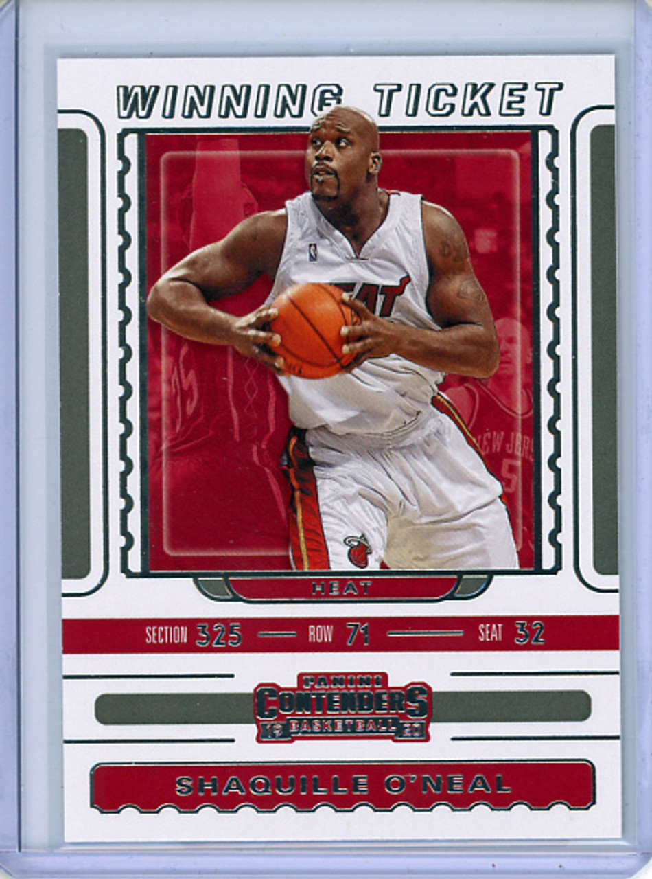 Shaquille O'Neal 2019-20 Contenders, Winning Ticket #6