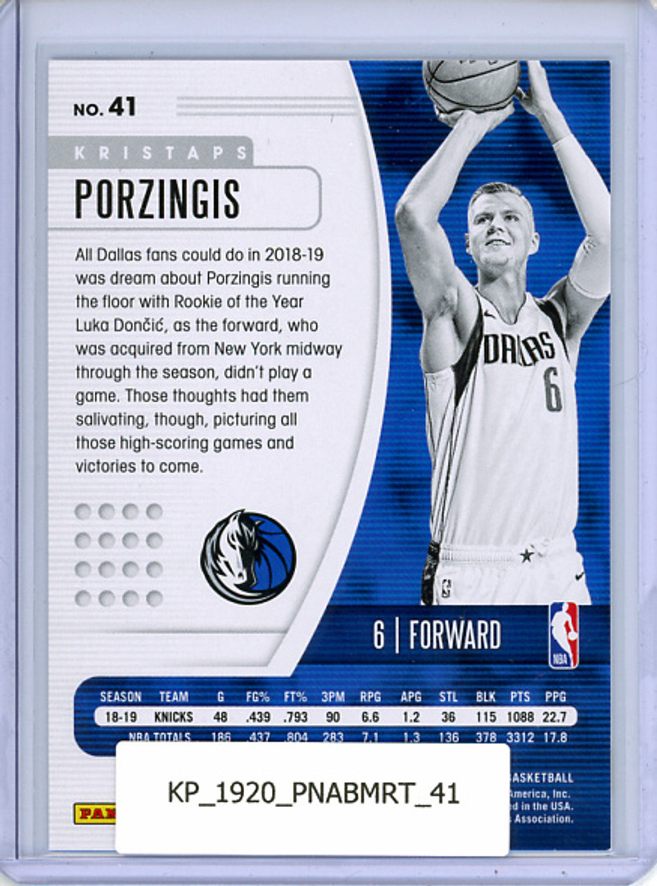 Kristaps Porzingis 2019-20 Absolute #41 Retail