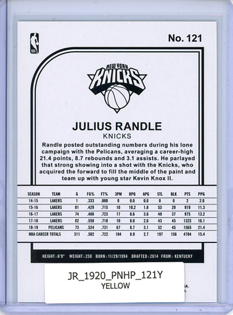 Julius Randle 2019-20 Hoops #121 Yellow