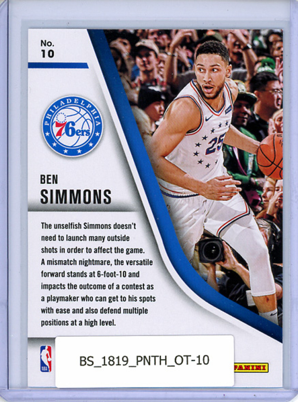 Ben Simmons 2018-19 Threads, Our Time #10