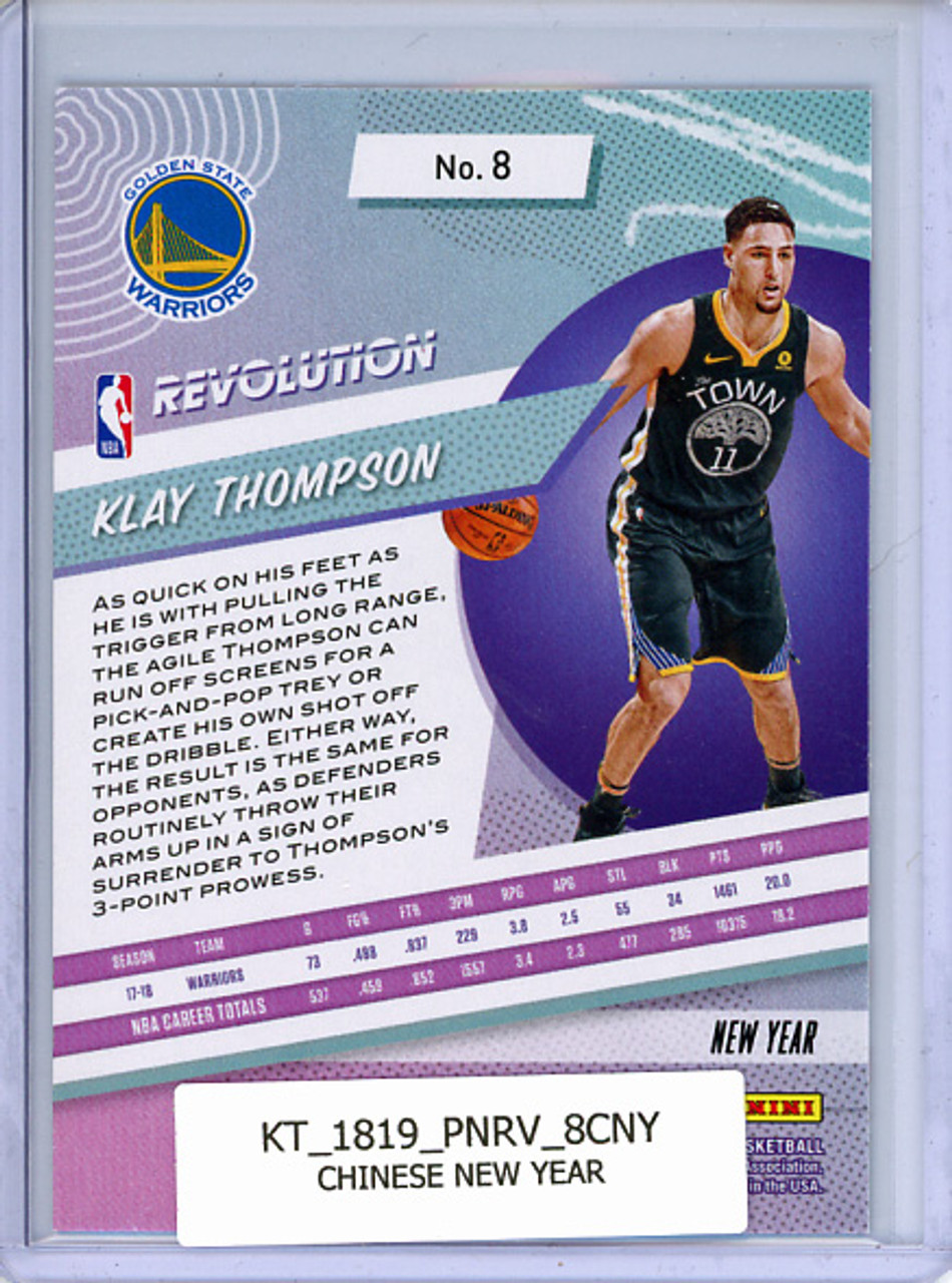 Klay Thompson 2018-19 Revolution #8 Chinese New Year