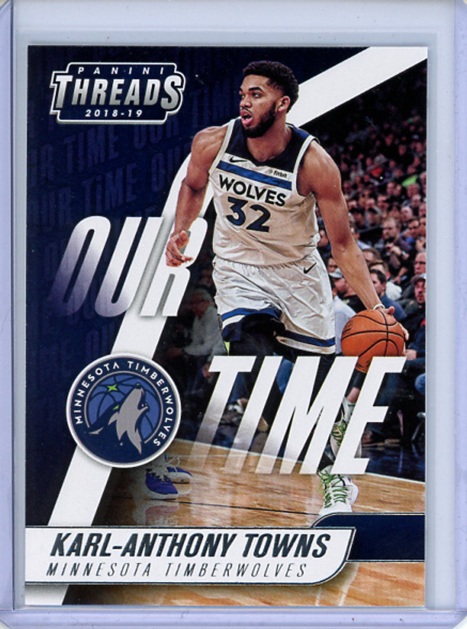 Karl-Anthony Towns 2018-19 Threads, Our Time #11