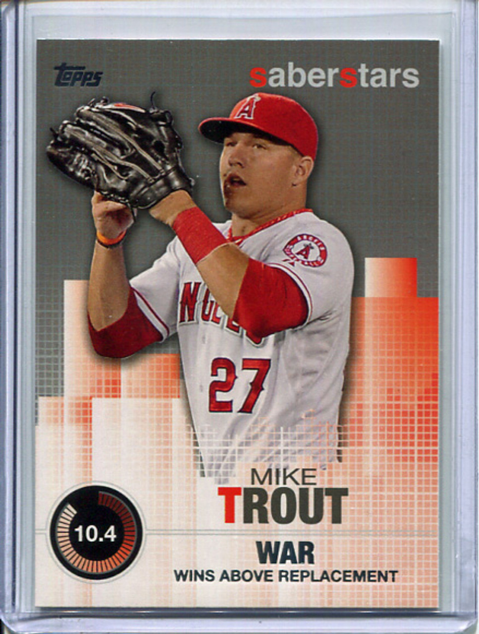 Mike Trout 2014 Topps, Saber Stars #SST-1