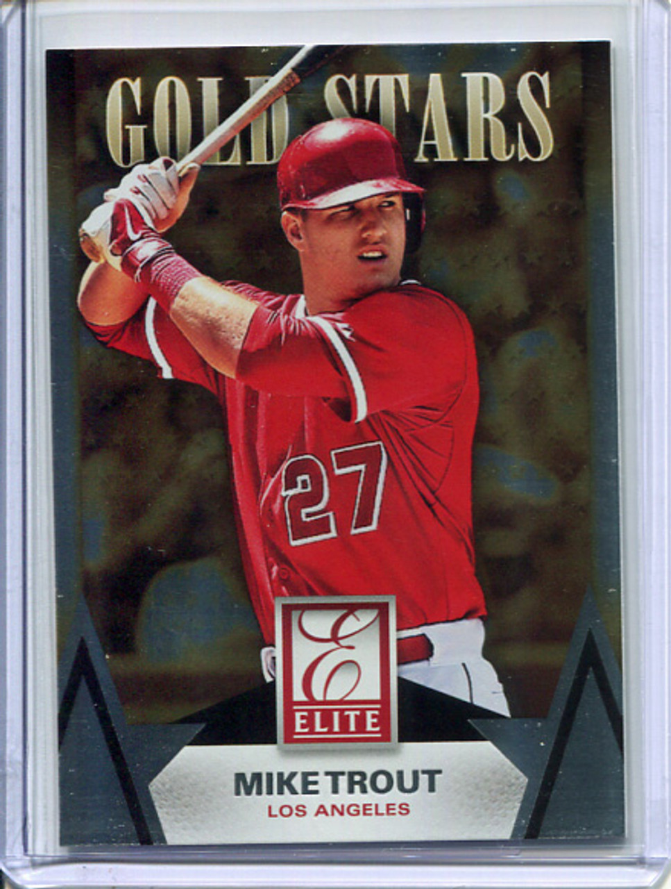 Mike Trout 2015 Elite, Gold Stars #GS-5