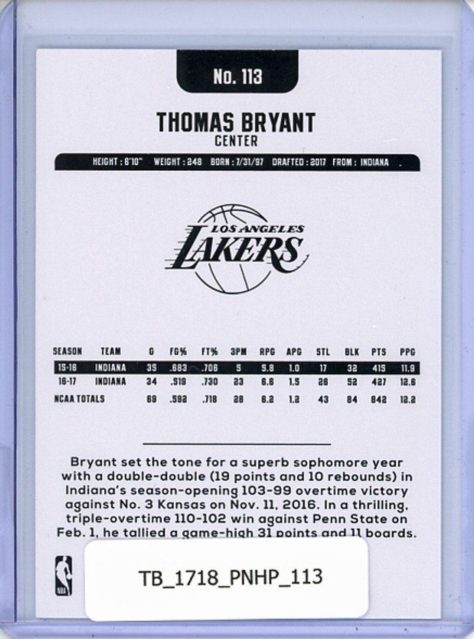 Thomas Bryant 2017-18 Hoops #113