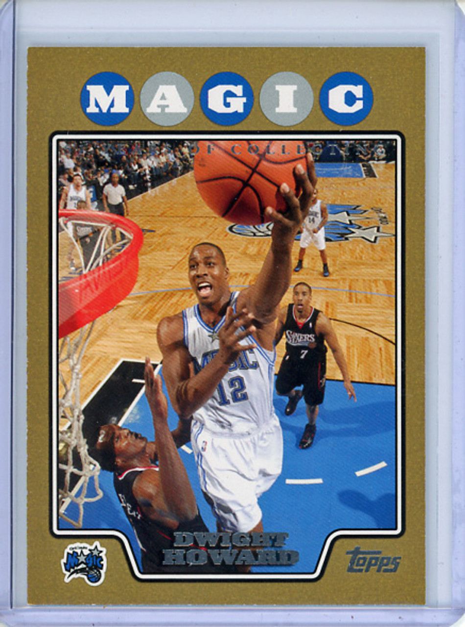 Dwight Howard 2008-09 Topps #12 Gold (#0641/2008)