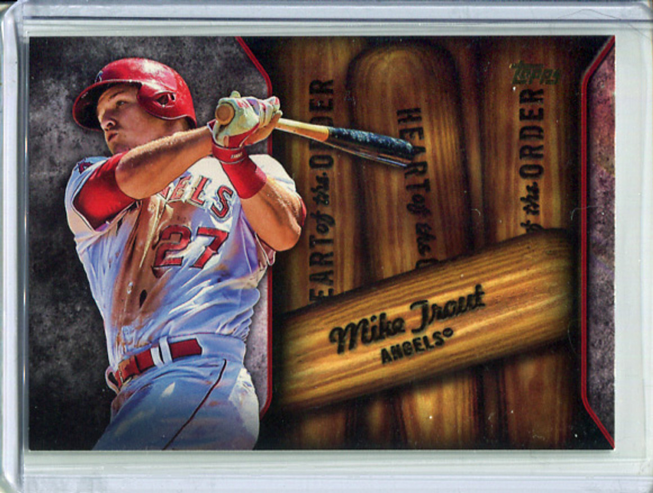 Mike Trout 2015 Topps, Heart of the Order #HOR-7