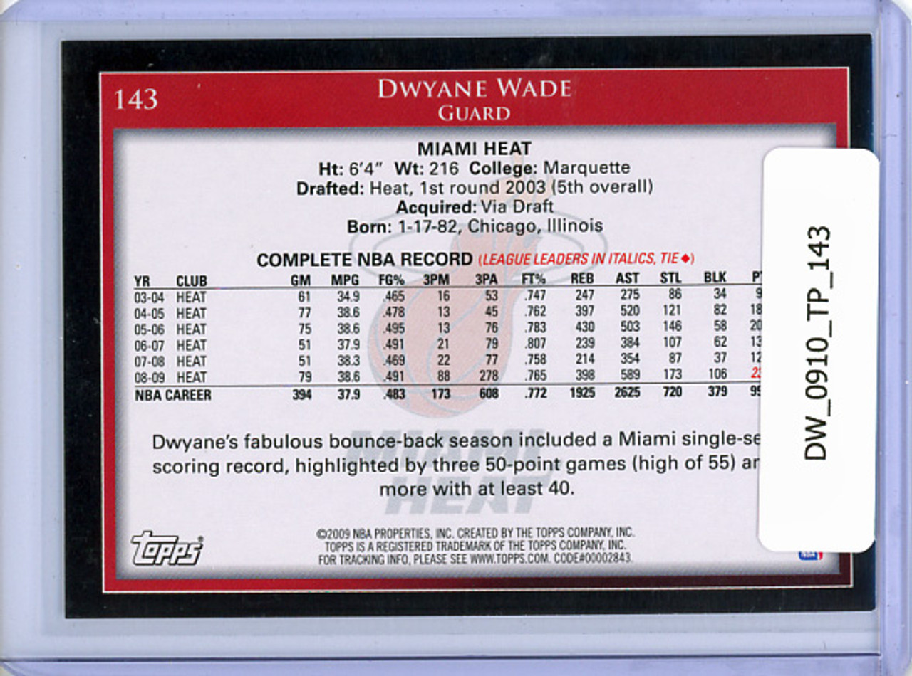 Dwyane Wade 2009-10 Topps #143