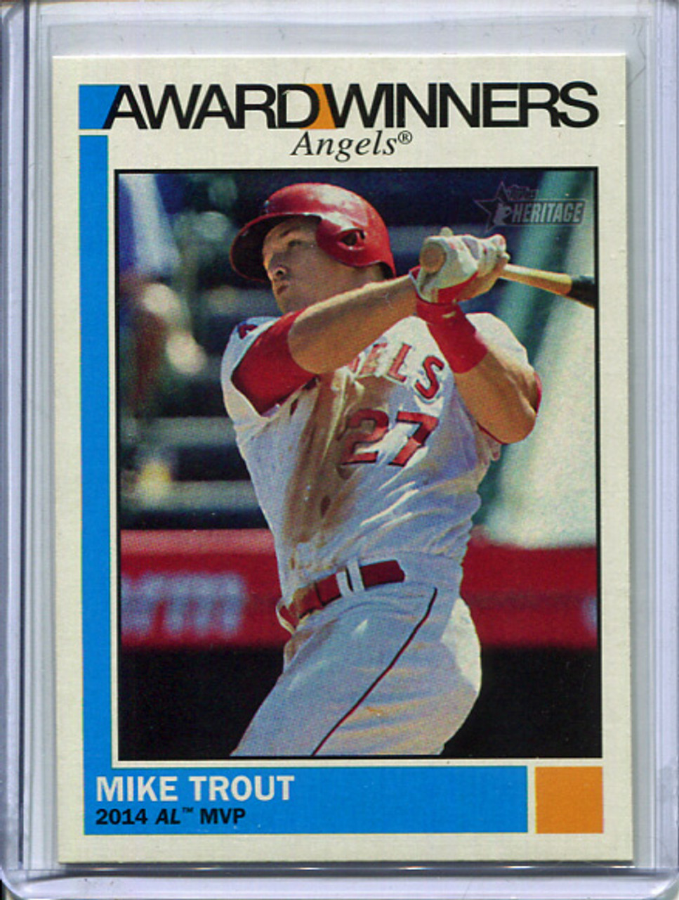 Mike Trout 2015 Heritage, Award Winners #AW-1