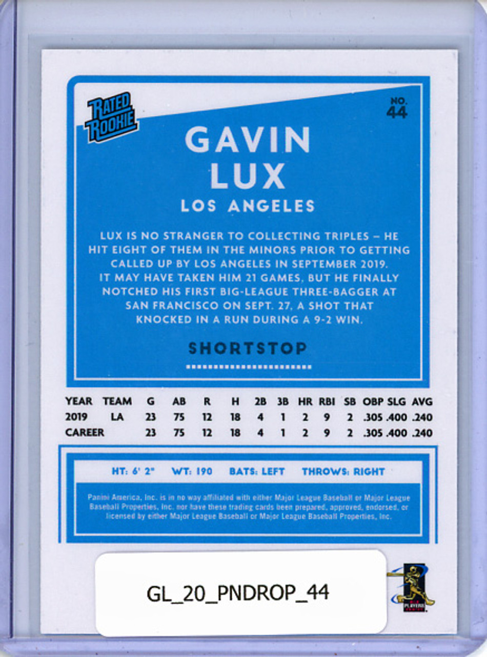 Gavin Lux 2020 Donruss Optic #44