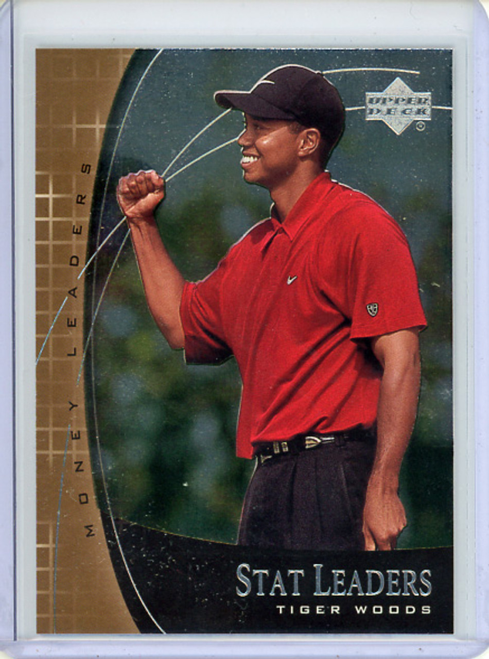 Tiger Woods 2001 Upper Deck, Stat Leaders #SL17 Money Leaders