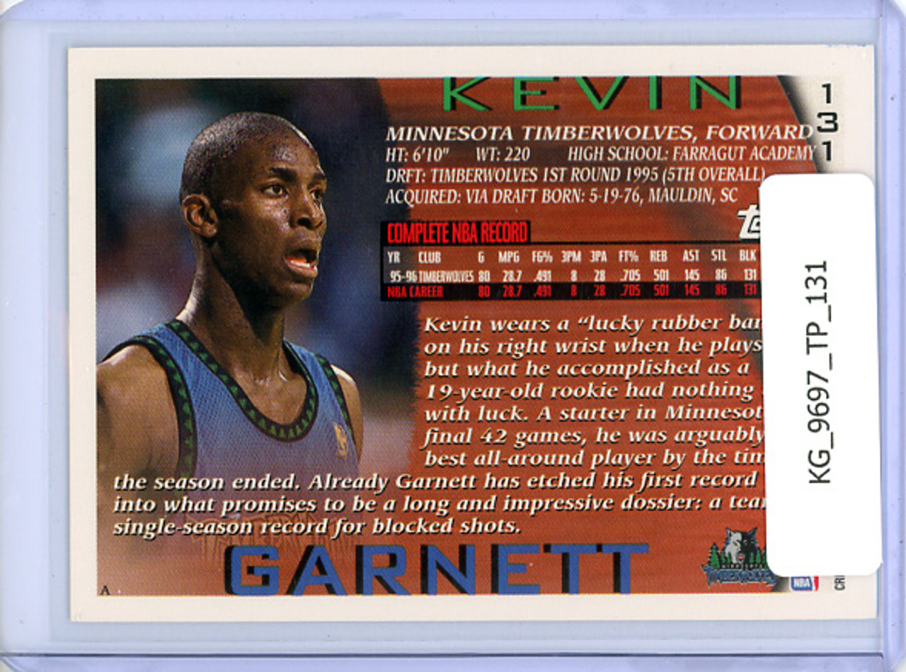 Kevin Garnett 1996-97 Topps #131