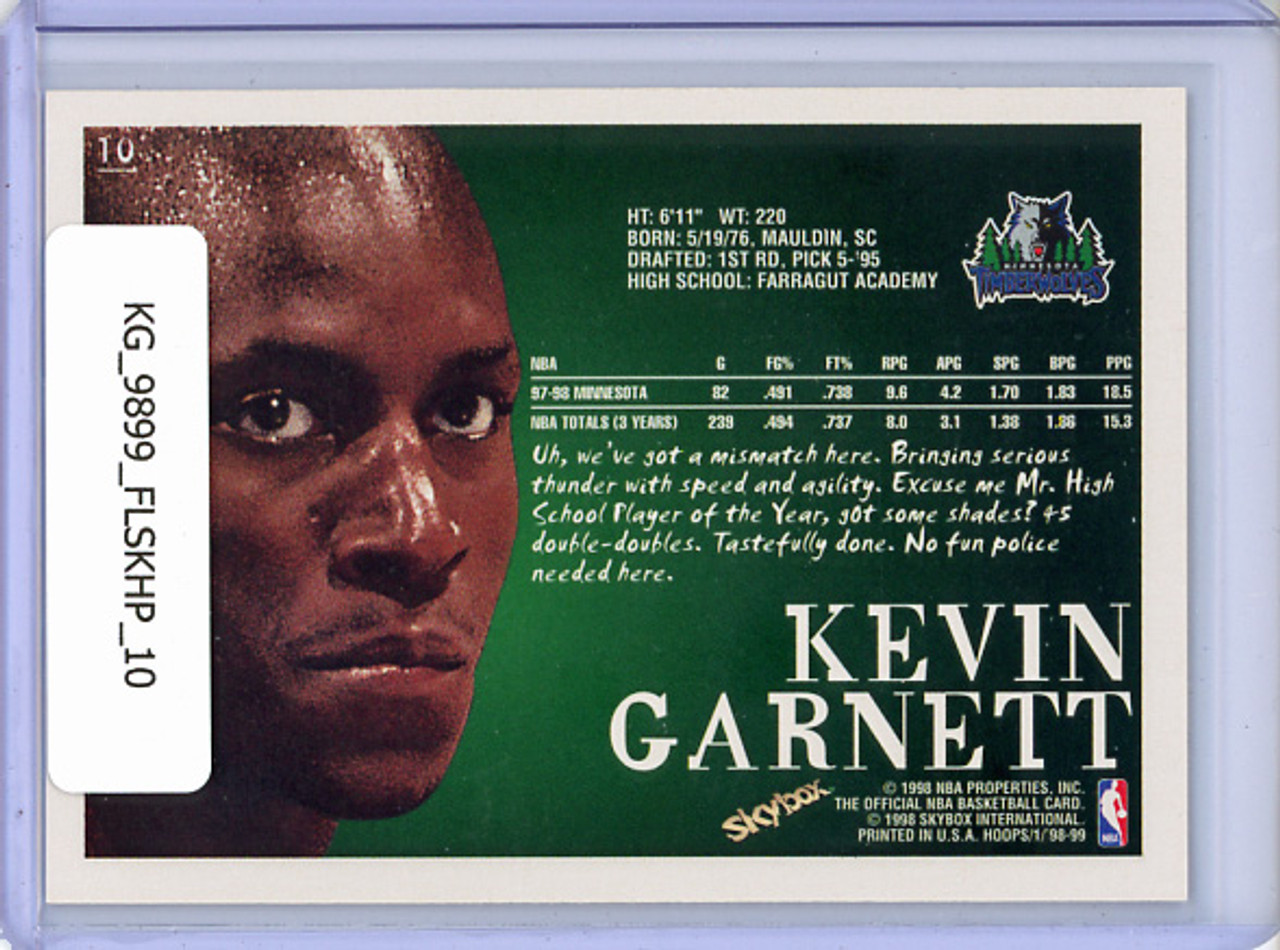 Kevin Garnett 1998-99 Hoops #10
