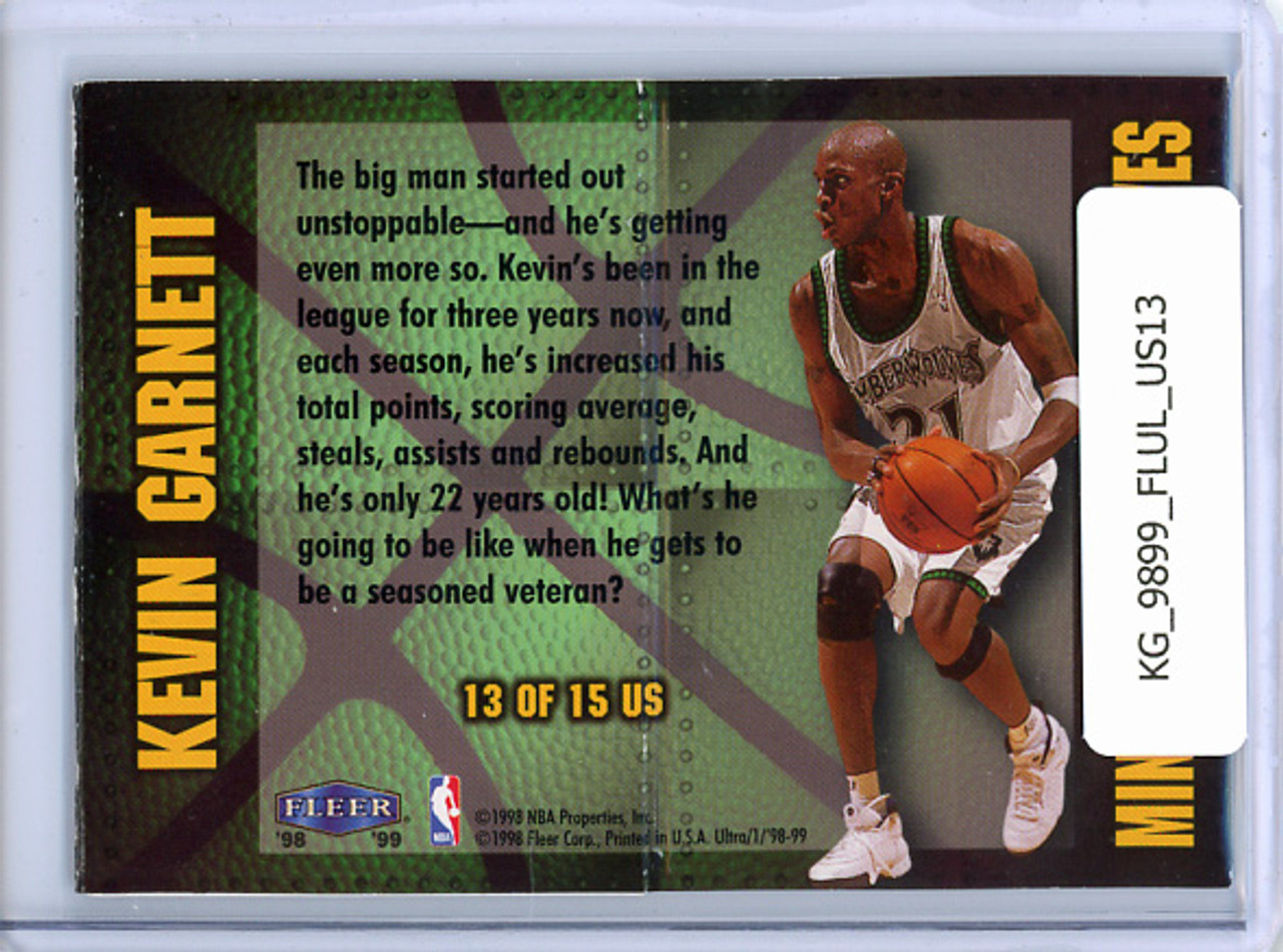 Kevin Garnett 1998-99 Ultra, Unstoppable #US13