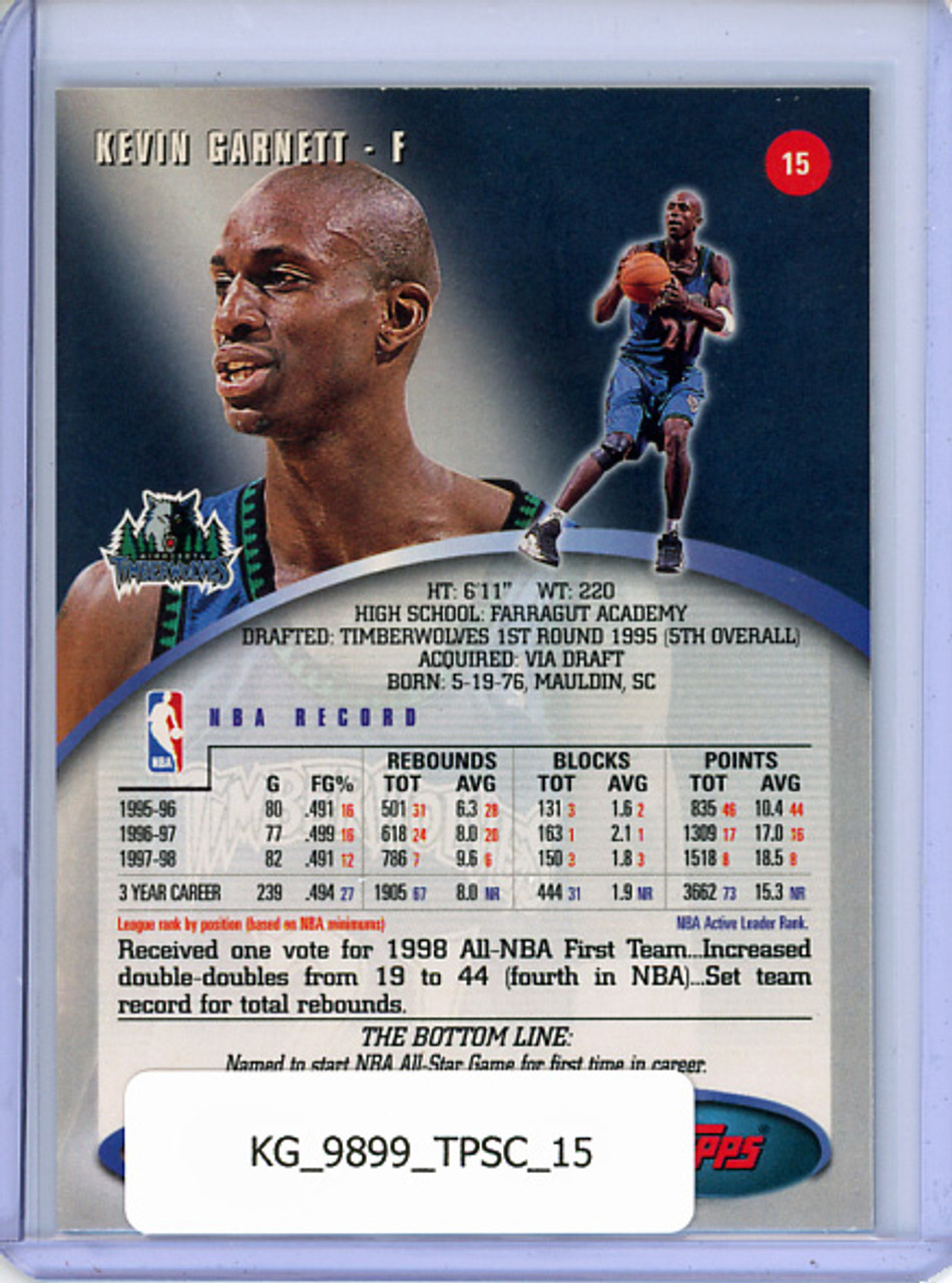 Kevin Garnett 1998-99 Stadium Club #15