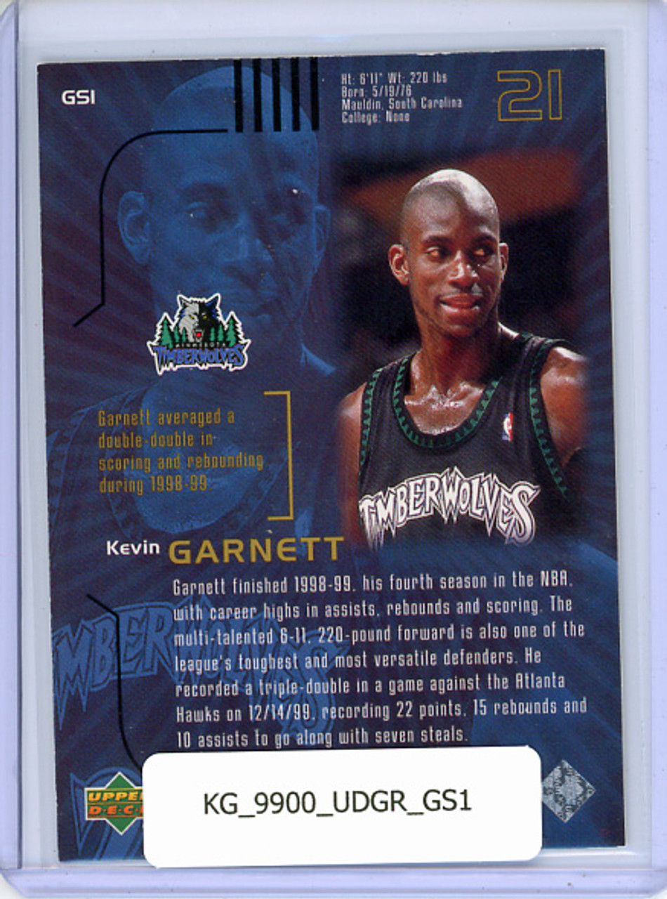 Kevin Garnett 1999-00 Gold Reserve, Gold Strike #GS1