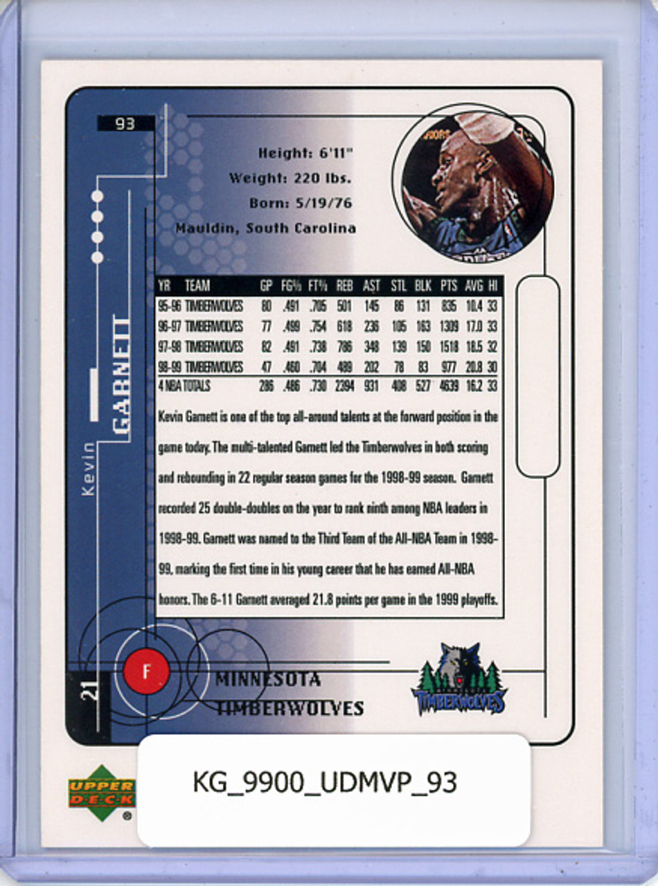 Kevin Garnett 1999-00 MVP #93