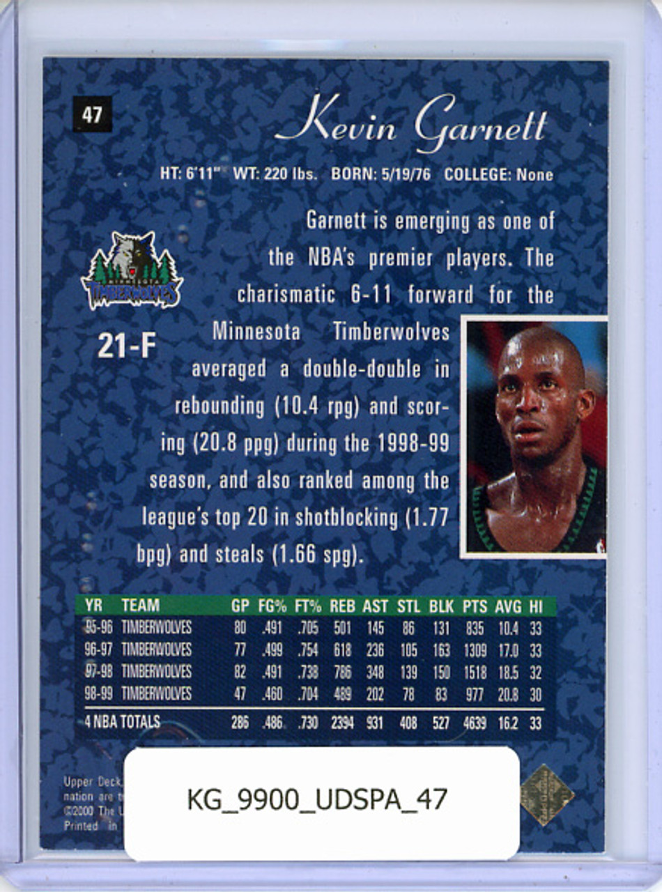 Kevin Garnett 1999-00 SP Authentic #47