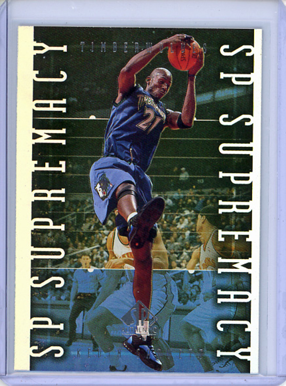 Kevin Garnett 1999-00 SP Authentic, Supremacy #S4