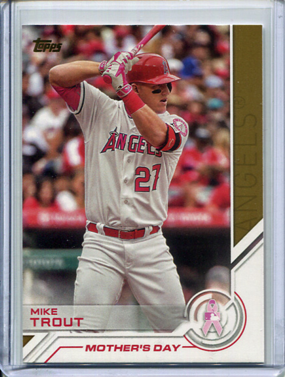 Mike Trout 2017 Topps, Topps Salute Mother's Day #S-25