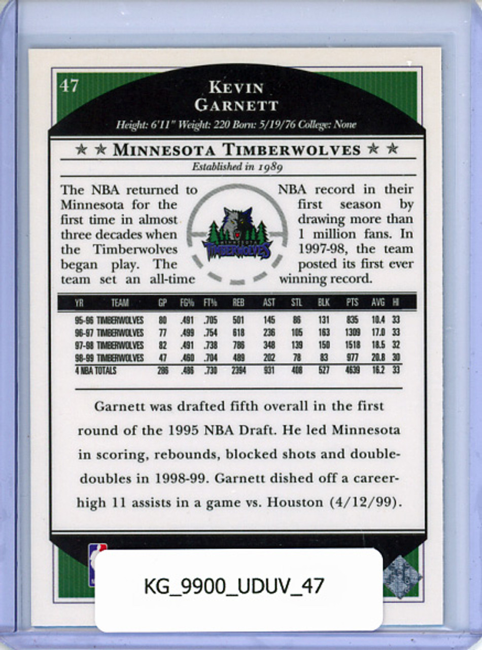 Kevin Garnett 1999-00 Ultimate Victory #47