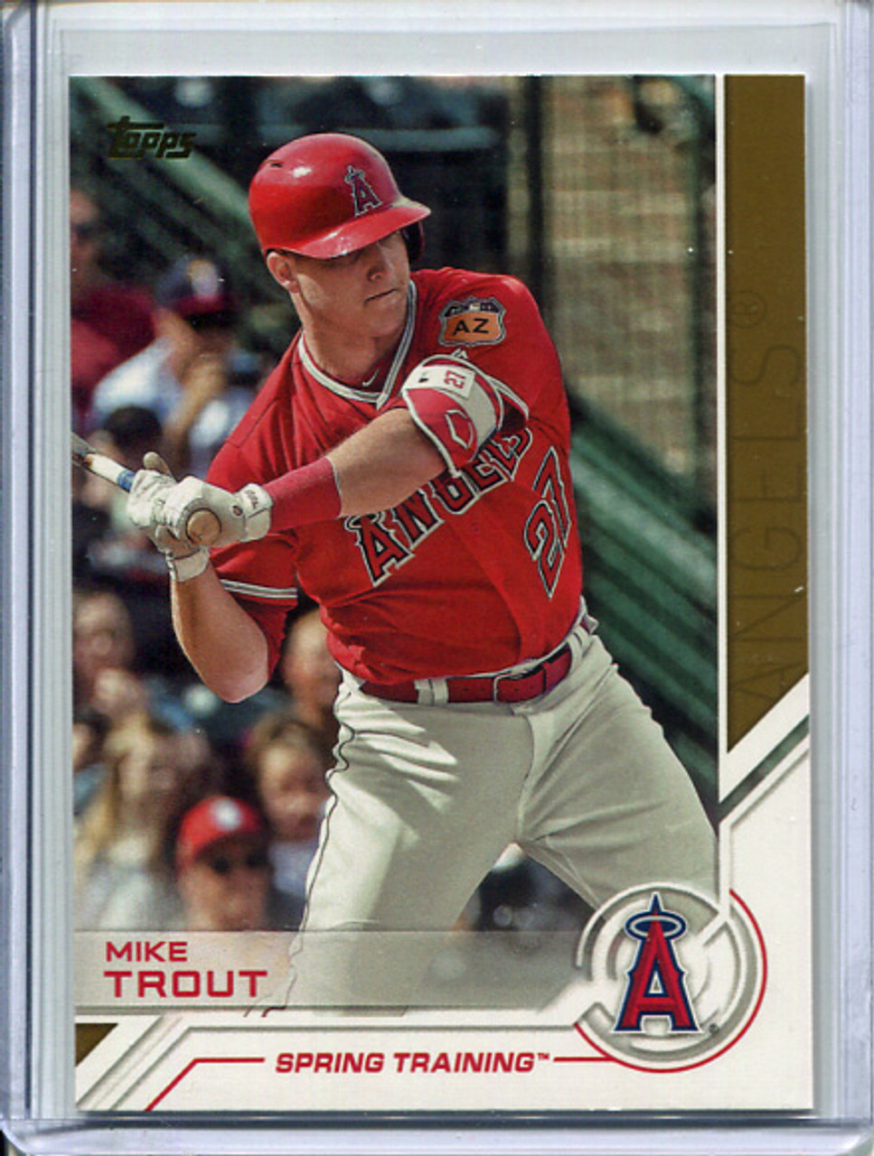 Mike Trout 2017 Topps, Topps Salute Spring Training #S-125