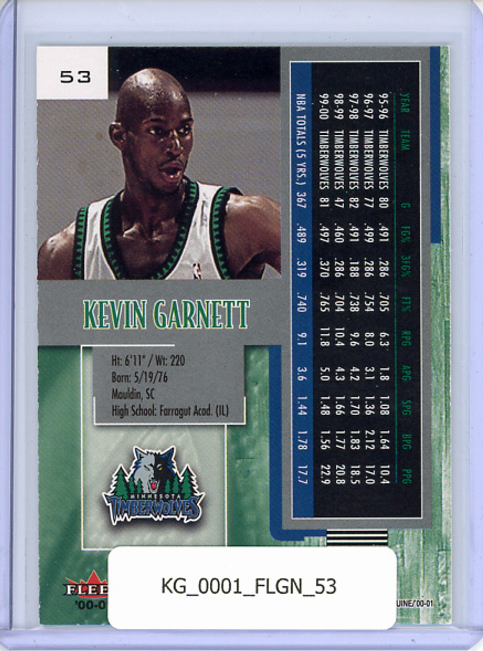 Kevin Garnett 2000-01 Genuine #53