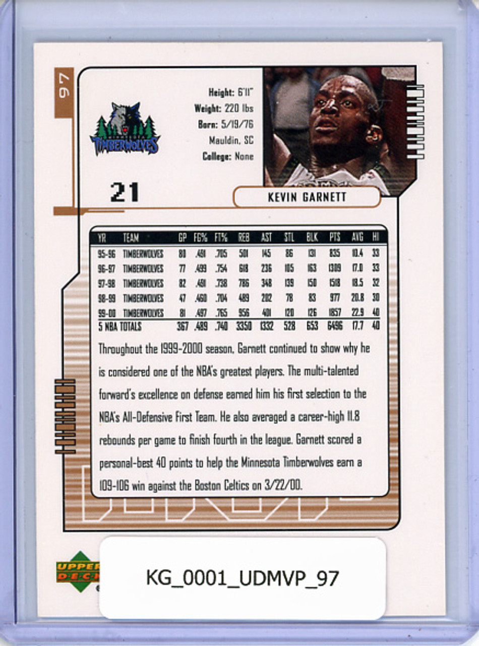 Kevin Garnett 2000-01 MVP #97