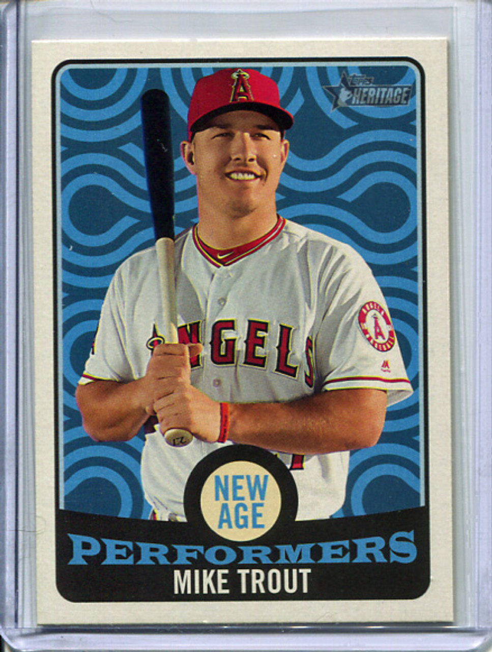 Mike Trout 2017 Heritage, New Age Performers #NAP-5