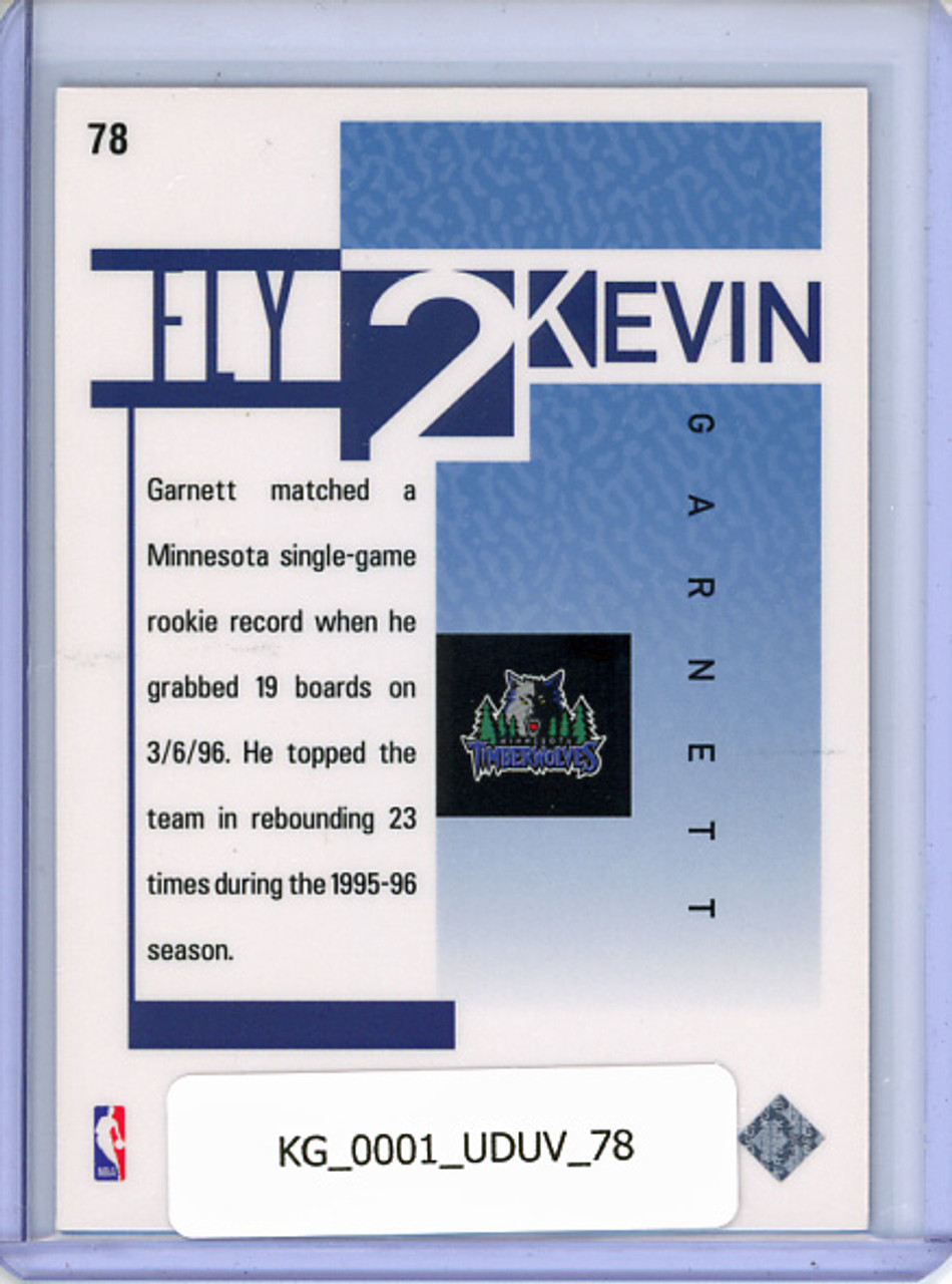 Kevin Garnett 2000-01 Ultimate Victory #78 Fly 2 Kevin