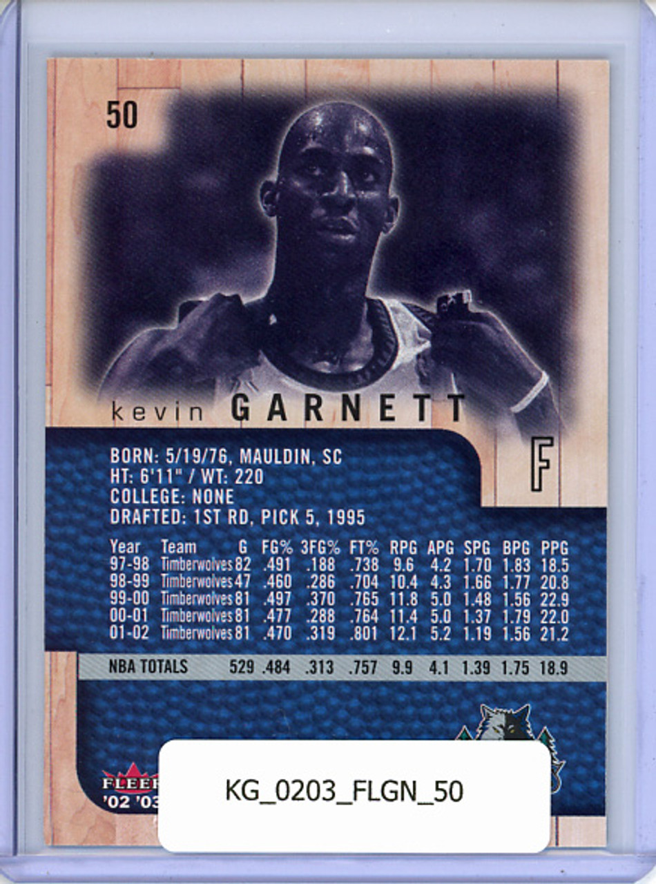 Kevin Garnett 2002-03 Genuine #50