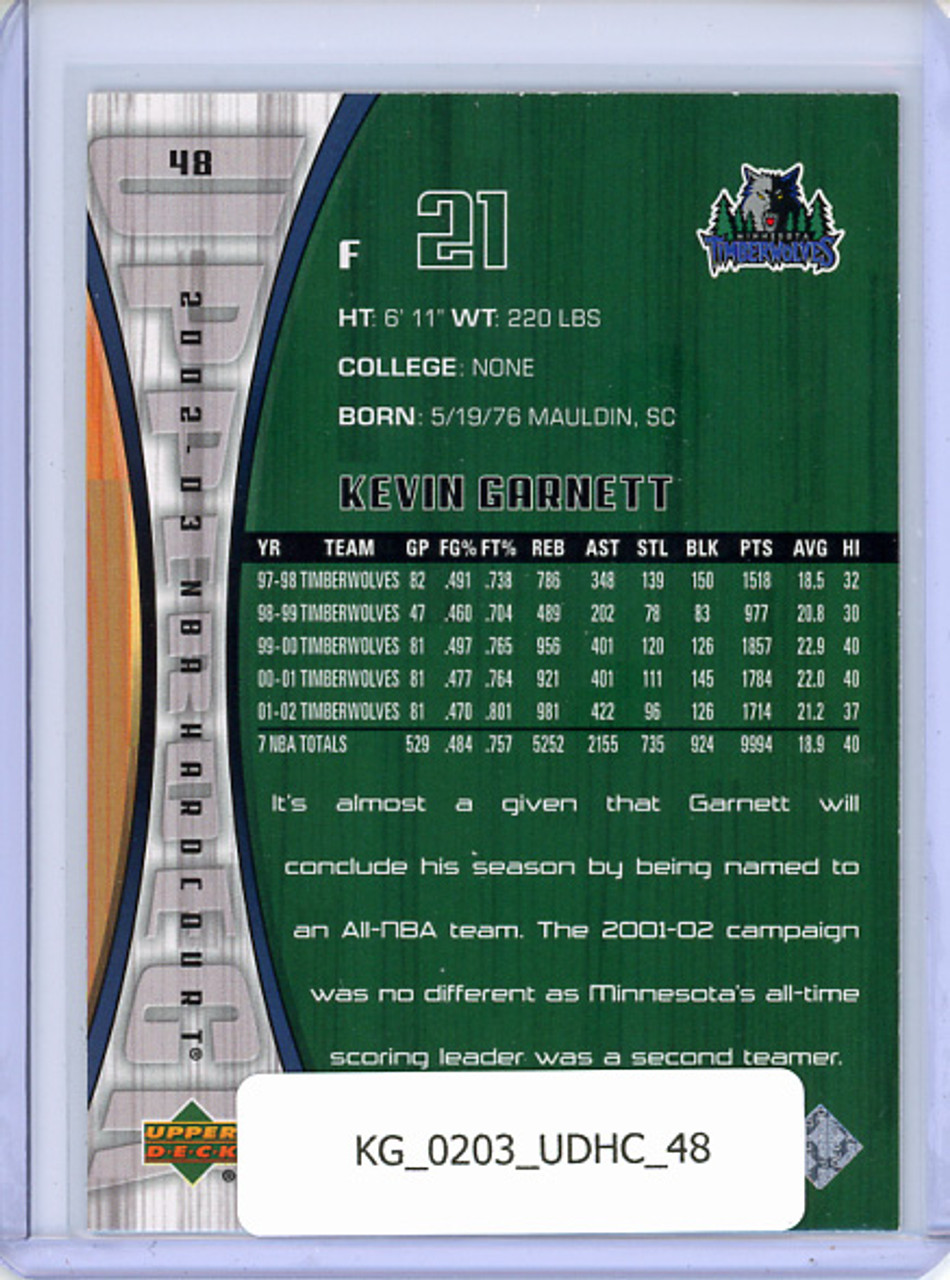 Kevin Garnett 2002-03 Hardcourt #48