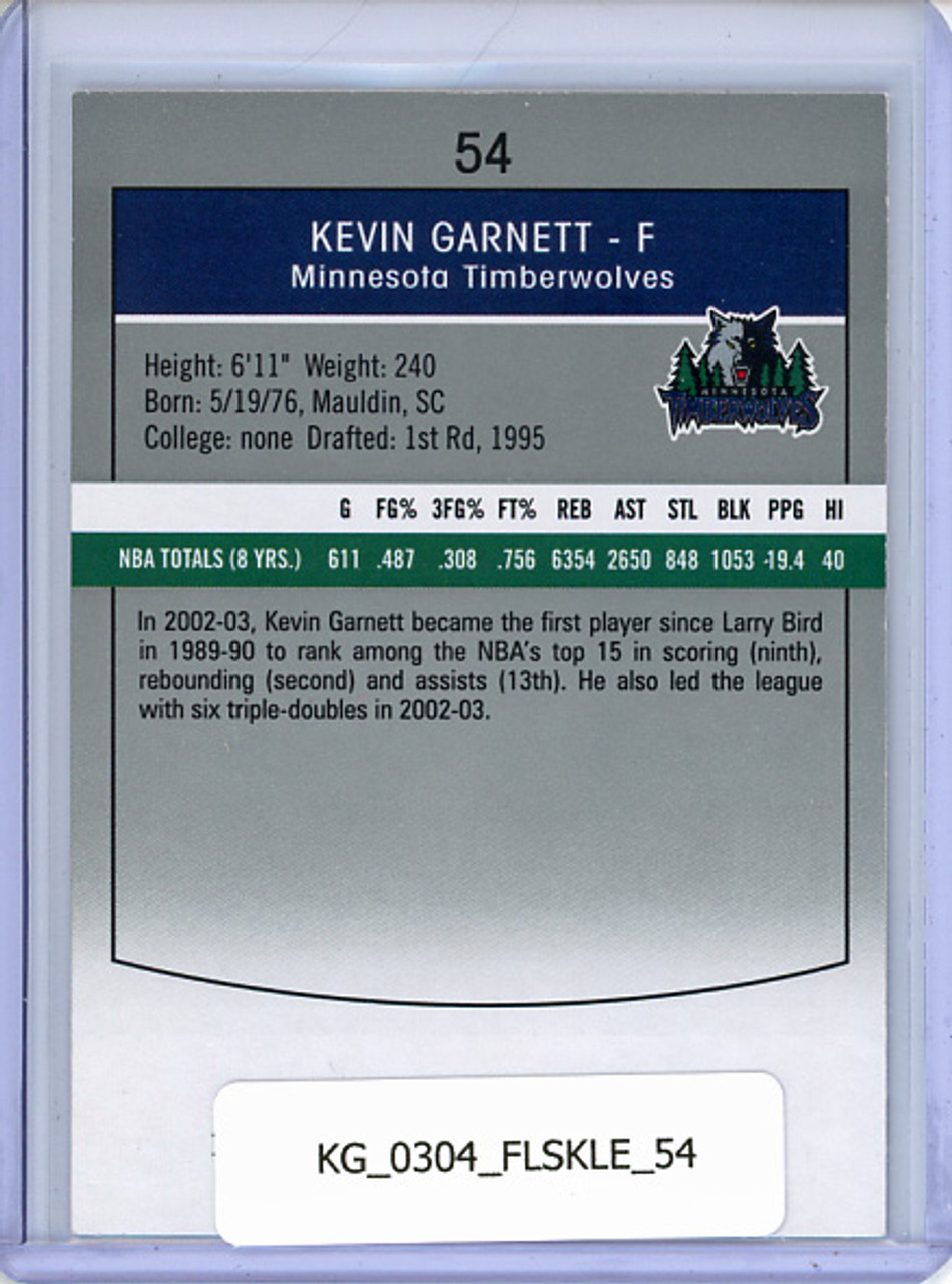 Kevin Garnett 2003-04 Skybox Limited Edition #54